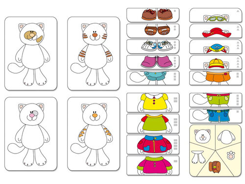 Dress the cat - Spel om Engels te leren Dress the cat - Spel om Engels te leren
