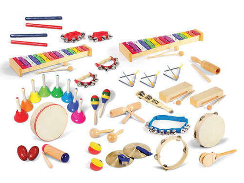 Muziek kast met instrumenten Muziek kast met instrumenten