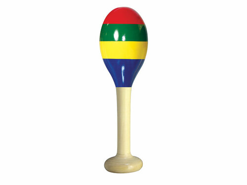 Kleurrijke houten maracas Kleurrijke houten maracas