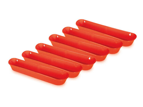6 Trays voor de schildersezel voor 6 kinderen 6 Trays voor de schildersezel voor 6 kinderen