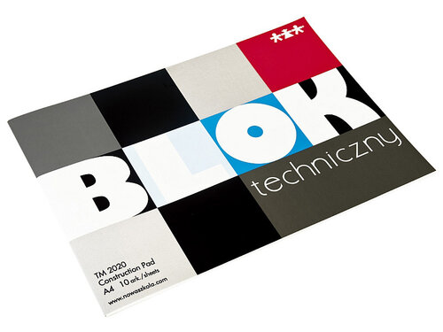 Tekenblok A4 technisch, 10 vel Tekenblok A4 technisch, 10 vel
