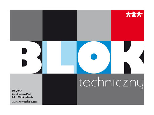 Tekenblok A3 technisch, 20 vel Tekenblok A3 technisch, 20 vel