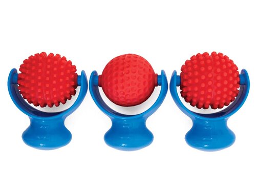 Ronde stempels met texturen, stippen Ronde stempels met texturen, stippen