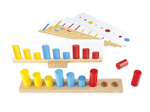 Maak een ritme. Houten puzzel met werkkaarten Maak een ritme. Houten puzzel met werkkaarten