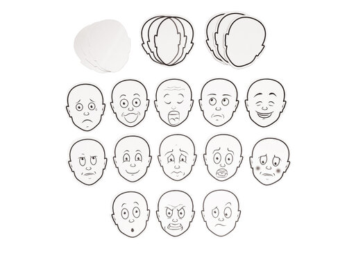 Emoties. Set met spiegels