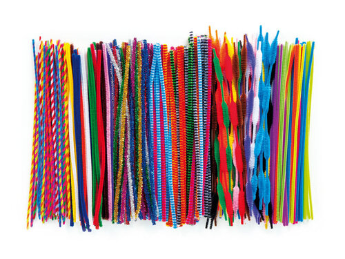 Chenille Mix kleuren 250 st.