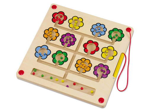 Magnetisch doolhof - kleuren Magnetisch doolhof - kleuren