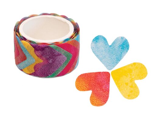 Harten. Tape van vloeipapier