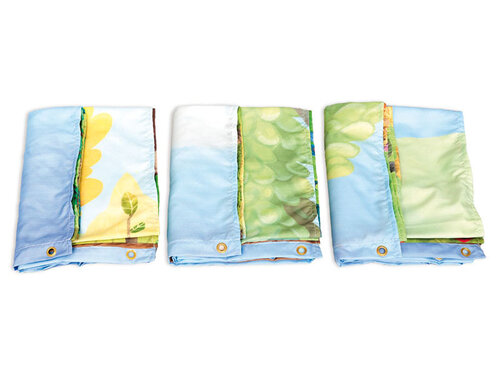 Theater gordijn - Bos