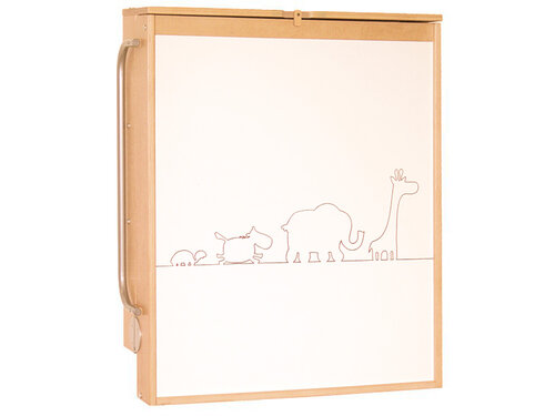 Opklapbare baby verschoontafel 1 Opklapbare baby verschoontafel 1