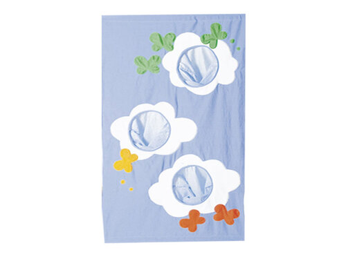 Screens - Hoog scherm met wolken