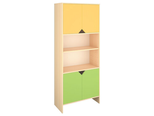Classic - Hoge kast voor  2x M deur en 1x Add-on deur