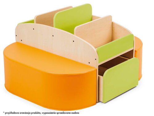 Biblio - Boekenbak bakjes GROEN