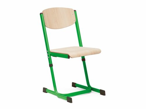 Leerlingstoel verstelbaar, maat 5-6 GROEN Leerlingstoel verstelbaar, maat 5-6 GROEN