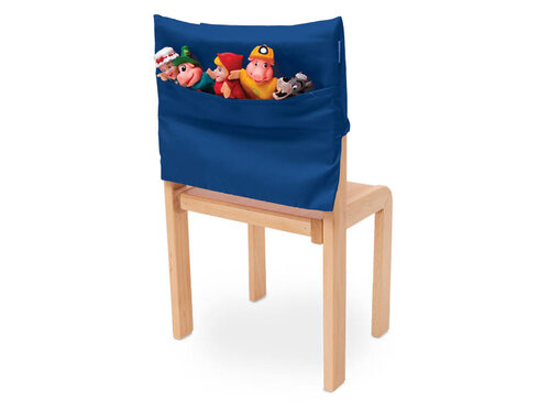 Opbergzakje voor aan de rugleuning BLAUW