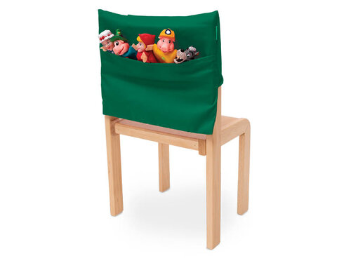 Opbergzakje voor aan de rugleuning GROEN