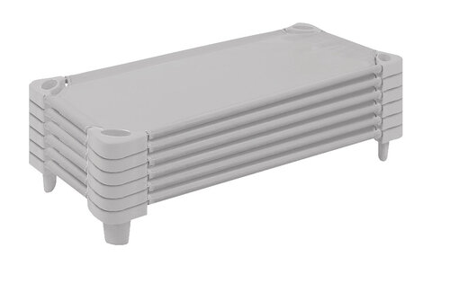 Rustbedje  stapelbaar GRIJS