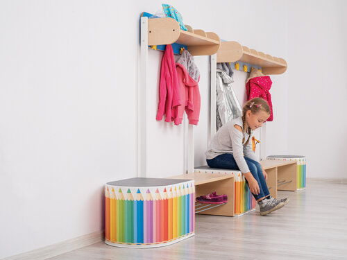 Softplay  poefje potloden vierkant Softplay  poefje potloden vierkant