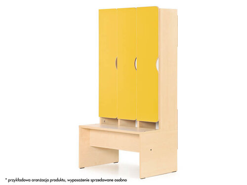 Vita - Garderobe deurtjes 3 GEEL Vita - Garderobe deurtjes 3 GEEL