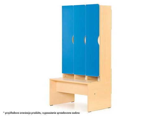 Vita - Garderobe deurtjes 3 BLAUW Vita - Garderobe deurtjes 3 BLAUW