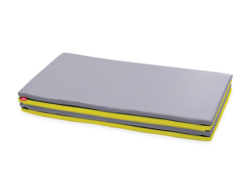 Softplay   opvouwbare  mat XL LIME-GRIJS Softplay   opvouwbare  mat XL LIME-GRIJS