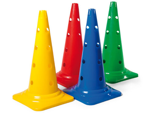 Sport pionnen 50 cm - Set van 4