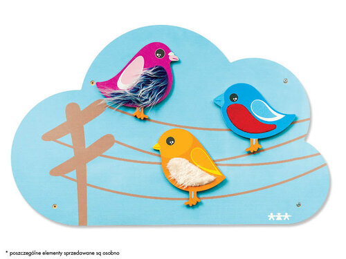 Wandspeelelement - Lucht, vink