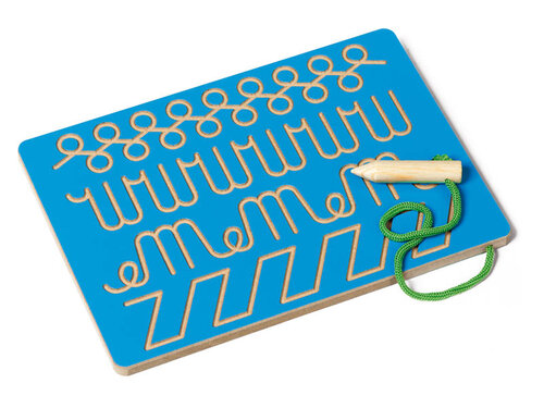 Schrijfmotoriekbord 2, vormen volgen Schrijfmotoriekbord 2, vormen volgen