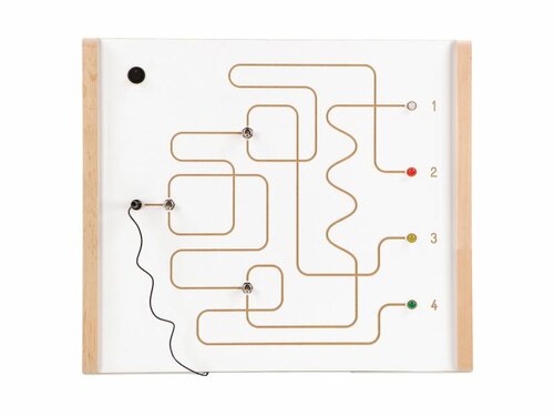 Wandpaneel Whiteline, electro  labyrinth