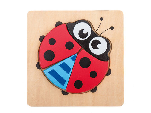 Lieveheersbeestje, eerste puzzel Lieveheersbeestje, eerste puzzel