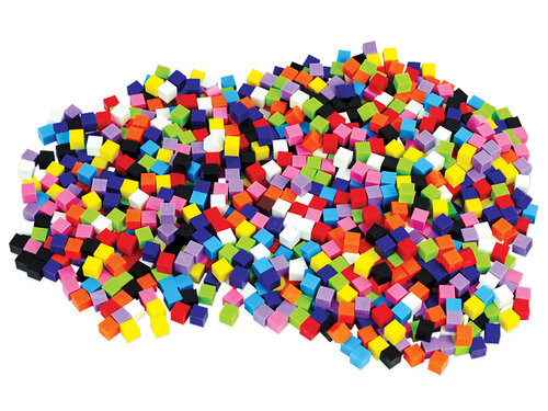 Aantallen blokjes. Grote set