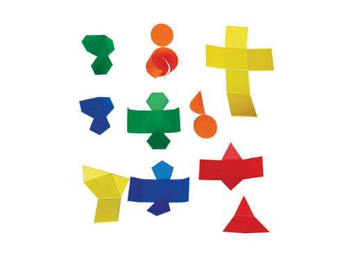 Geometrische blokken vouwen Geometrische blokken vouwen