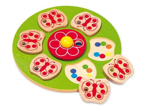 Vlinder roulette. Educatief spel Vlinder roulette. Educatief spel