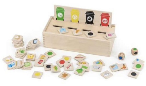 Afval sorteerspel Afval sorteerspel