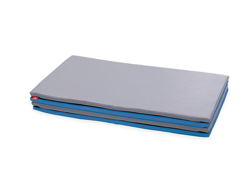 Softplay   opvouwbare  mat XL BLAUW-GRIJS Softplay   opvouwbare  mat XL BLAUW-GRIJS