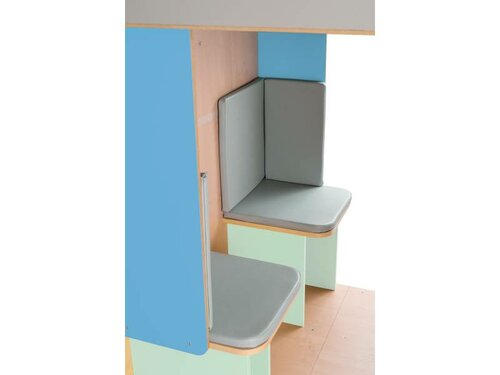 Cubo - Speelhuis met 4 zitjes Cubo - Speelhuis met 4 zitjes