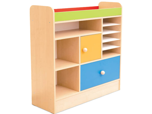 Regenboog - Knutselmaterialen kast Regenboog - Knutselmaterialen kast