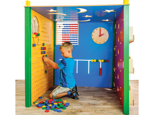 Educatief Giga Houten Speelhuis Educatief Giga Houten Speelhuis
