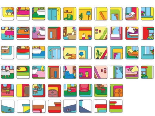 Our houses - Spel om Engels te leren Our houses - Spel om Engels te leren