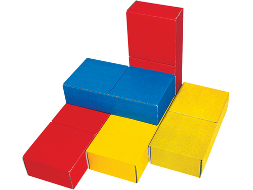 Kartonnen stenen. Grote blokken