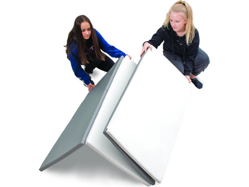 Softplay   opvouwbare  mat XL WIT-GRIJS Softplay   opvouwbare  mat XL WIT-GRIJS