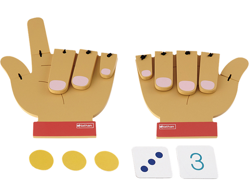 Ik leer op mijn vingers te rekenen. Magnetisch spel Ik leer op mijn vingers te rekenen. Magnetisch spel