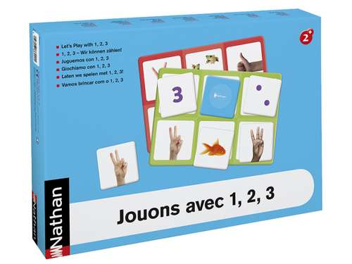 Laten we 1,2,3 spelen. Wiskundige loterij Laten we 1,2,3 spelen. Wiskundige loterij