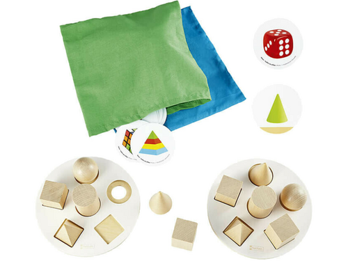 Herken vorm en solide. Puzzel spel Herken vorm en solide. Puzzel spel