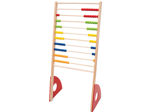 Groot kleurrijk telraam