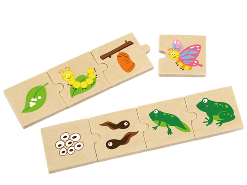 Cyclus puzzel - planten en dieren Cyclus puzzel - planten en dieren