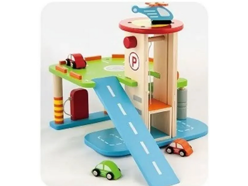 Parkeergarage met twee verdiepingen Parkeergarage met twee verdiepingen
