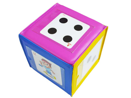 Softplay  dobbelsteen  insteekkaarten 1 Softplay  dobbelsteen  insteekkaarten 1