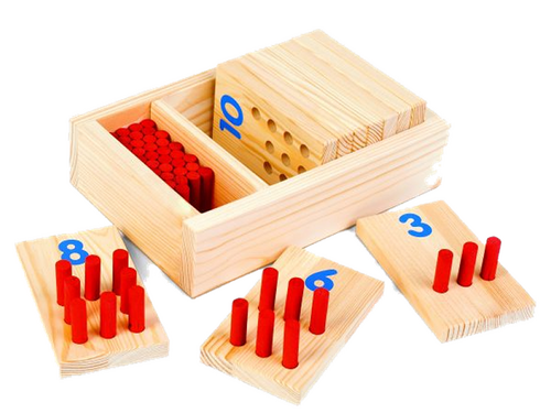 Cijfers en pinnen. 1-10 Cijfers en pinnen. 1-10
