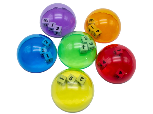 Rekendobbelstenen in koepels